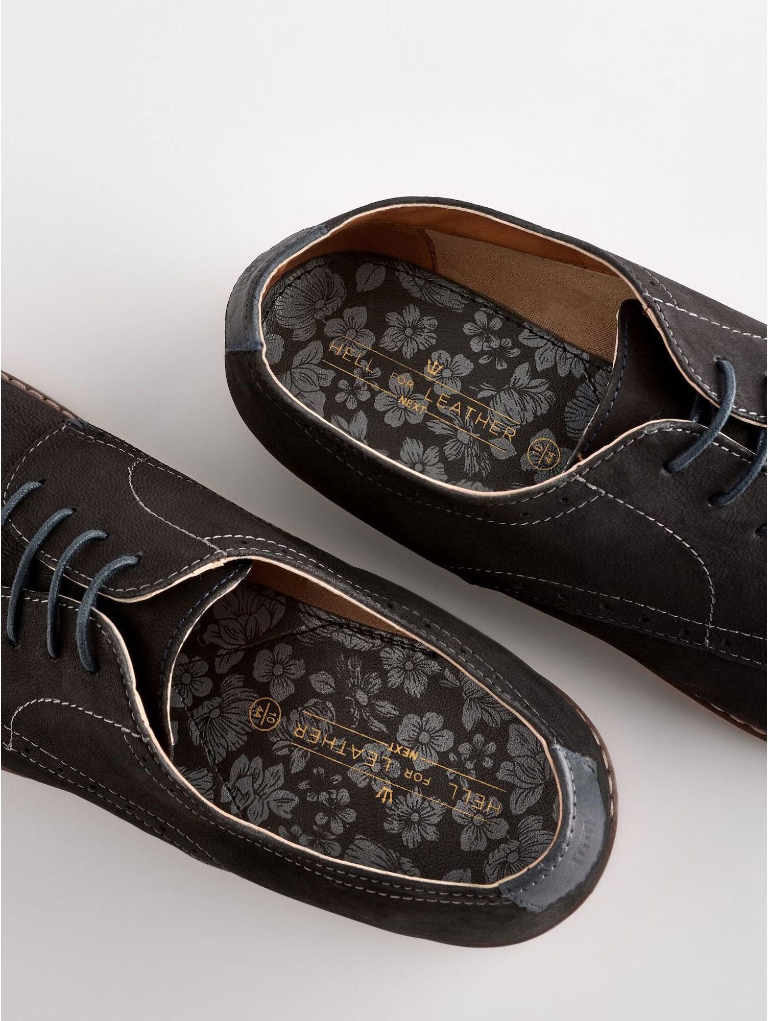 Next Lace-up Ortholite Black Shoes - Size 7(No Box)
