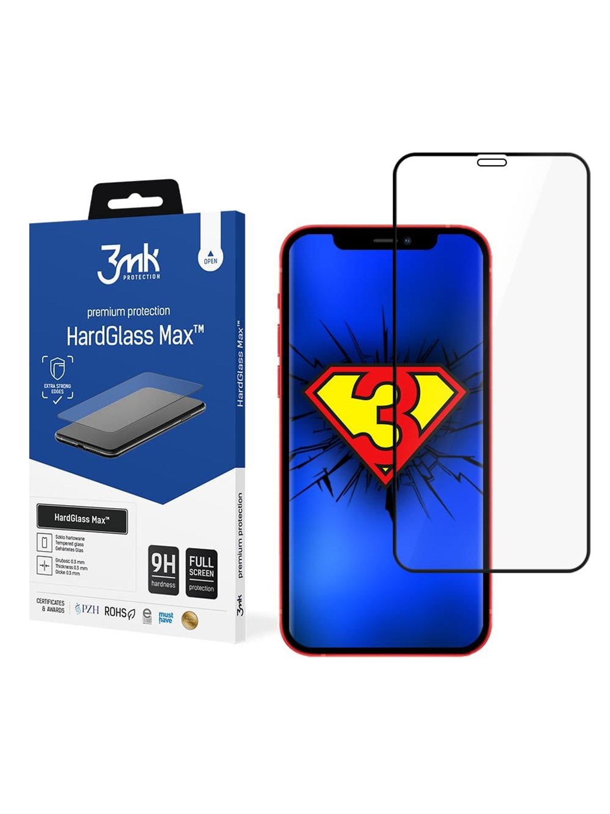 3mk 9H HardGlass Max Glass - iPhone 12 Pro Max
