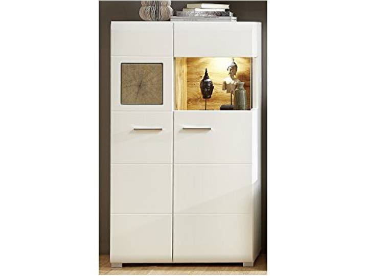 Vitrine Vitrinenschrank Holzvitrine Glasvitrine Standvitrine Kathlin II