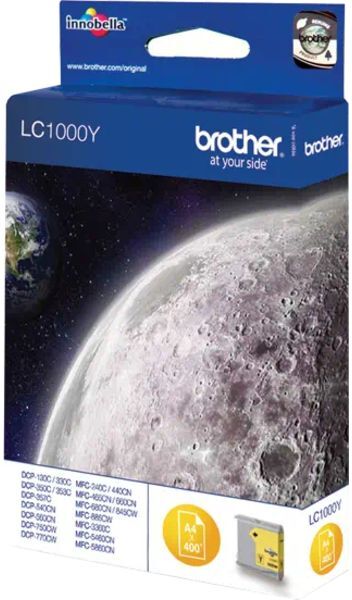 Brother LC-1000Y - Jaune - Cartouche d'encre Jaune