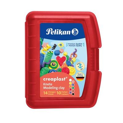 Pelikan Kinderknete Creaplast® 10 Farben im roten Etui, 240g