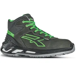 Sicherheitshochschuhe S3 "DARYL" RED 360 - 39 - schwarz