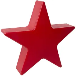 8 seasons design LED-Dekoleuchte Shining Star Ø 40 cm, rot (WW)