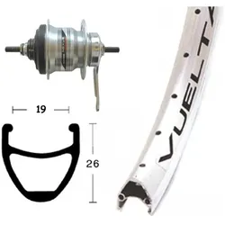 Rodi, Laufräder, (Hinterrad, 28")