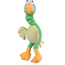 2x Trixie Vogel 30cm mit Tierstimme (Plüschspielzeug Hund), Hundespielzeug