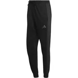 Adidas, Herren, Sporthose, Essentials 3-Stripes Fleece (M), Schwarz