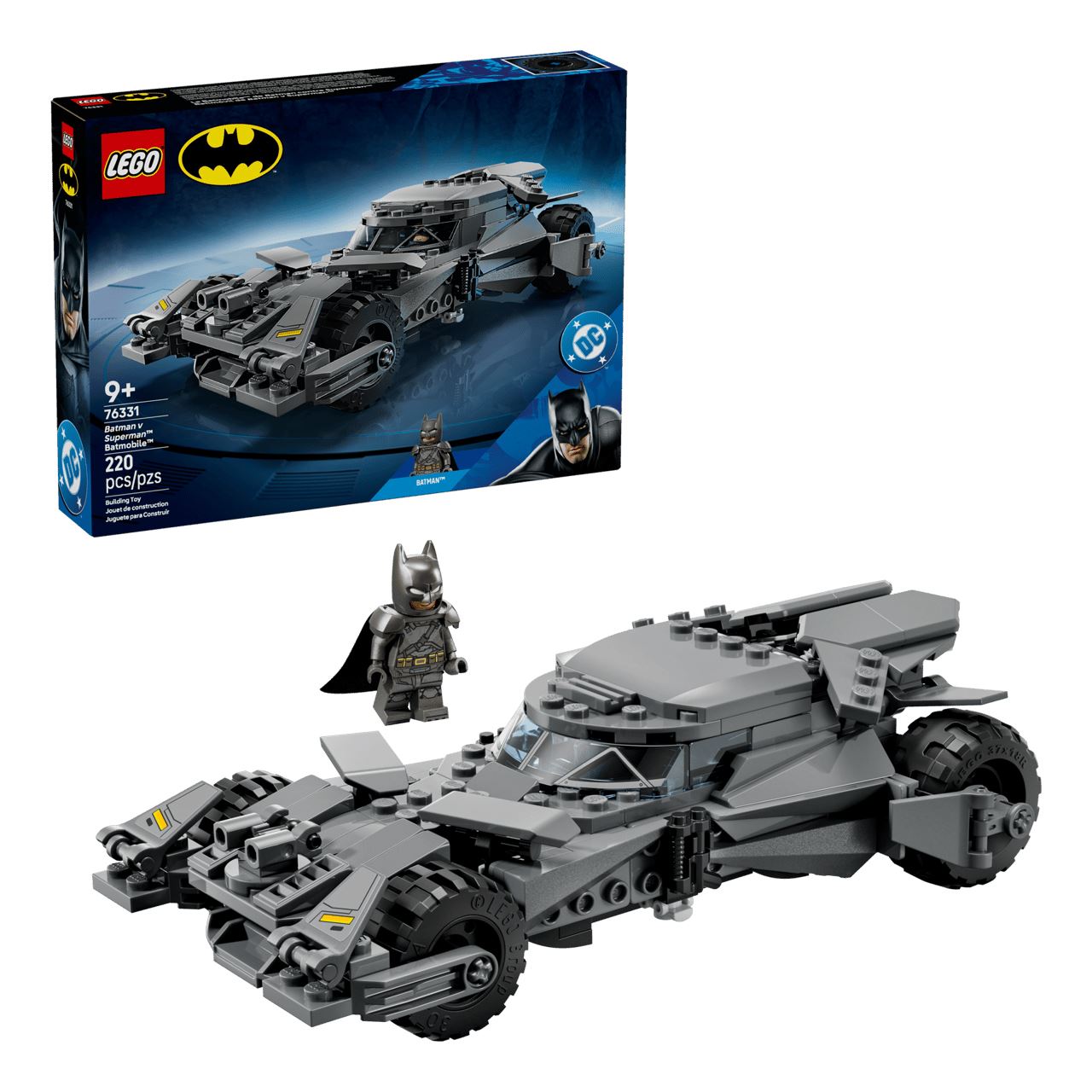 LEGO DC 76331 Super Heroes Batman vs. Superman: Batmobil