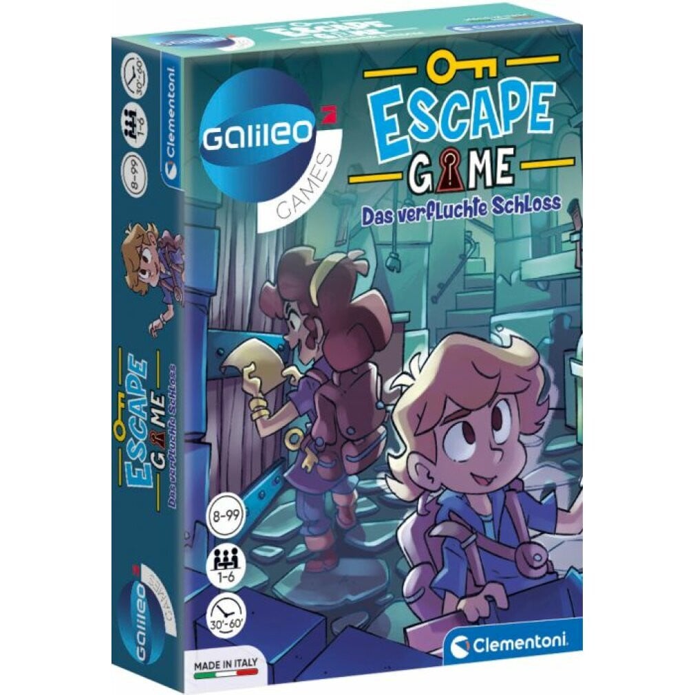 Clementoni Escape Game - Het vervloekte kasteel