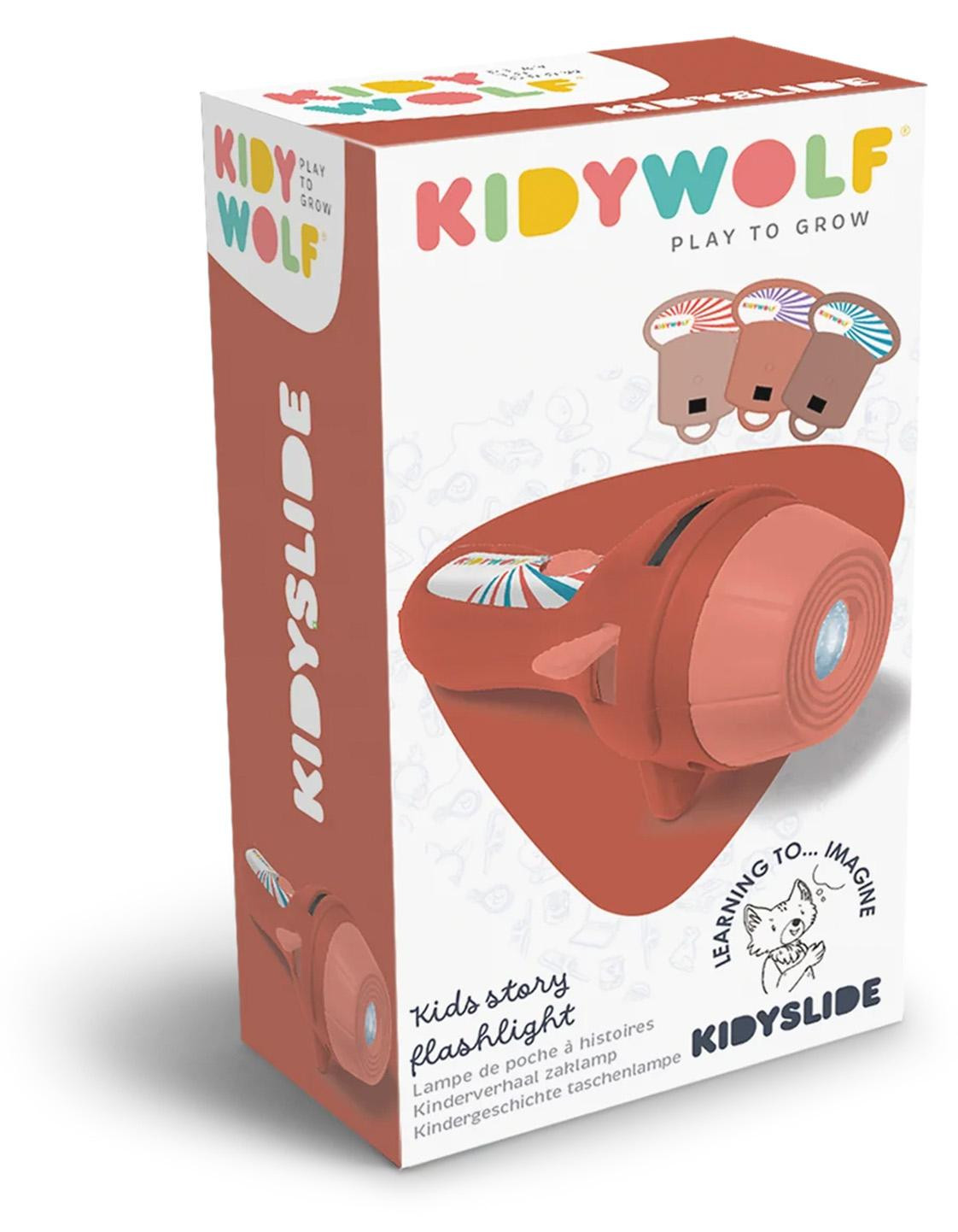 Kidywolf Geschichtenprojector KIDYSLIDE Tiny - Oranje