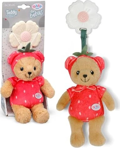 BABY born for babies Teddybär Erdbeere