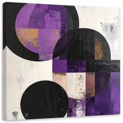 LEINWANDBILD 3D und geometrisch 60x60cm