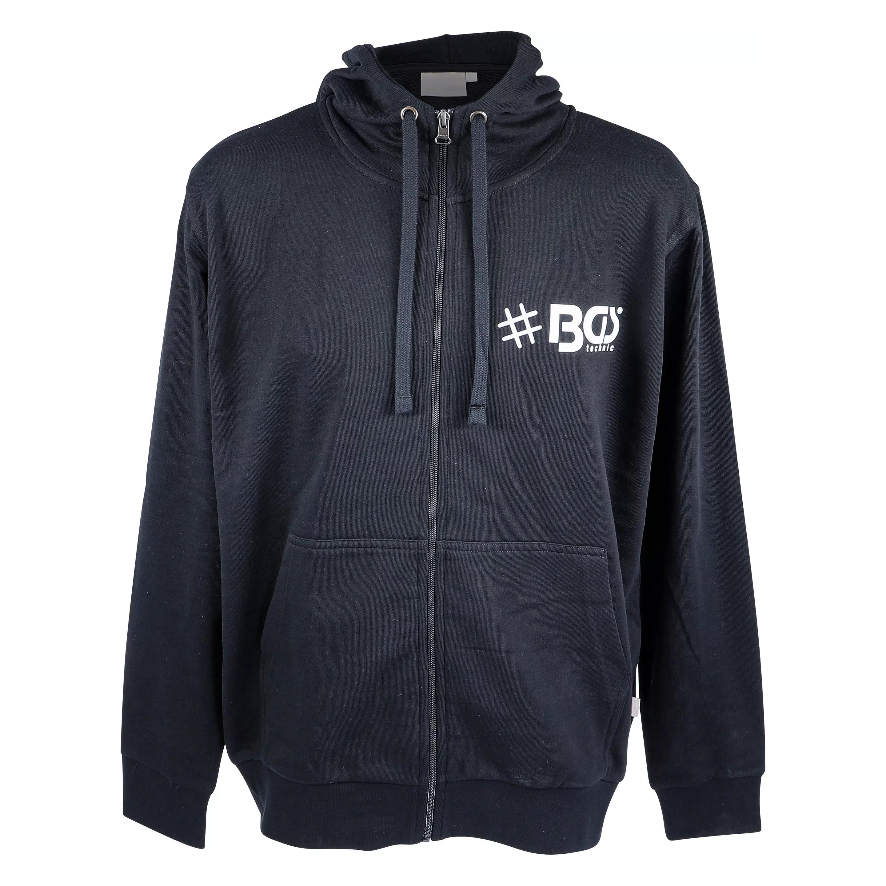 BGS Kapuzen-Sweatjacke | Grösse L (L) (91003)