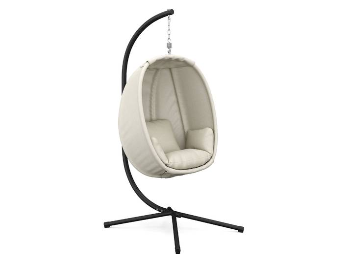 Hängesessel mit Gestell RIO beige