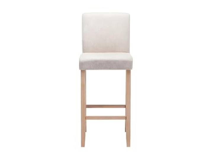 Vente-unique-Barhocker 2er-Set - Stoff - Beige - Rovigo Cremefarben Stoff