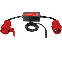 Benning, Multimeter, 32 A CEE 3-phasig aktiv Messad (CAT II, Prüfstecker)