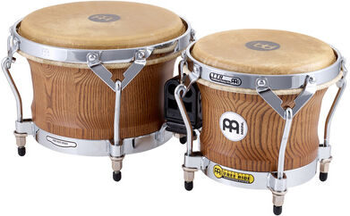 Meinl WB500ZFA-M Woodcraft Bongos Zebra Finished Ash