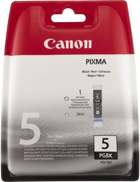 Canon PGI-5BK - Noir - Cartouche d'encre