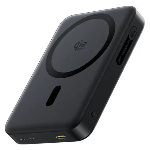 Baseus - Mini-Powerbank EnerFill FM21 (E0031800) - Qi 2.2-Technologie, 10.000 mAh, 45 W - Cosmic Black (10000 mAh, 45 W) (E0031800)