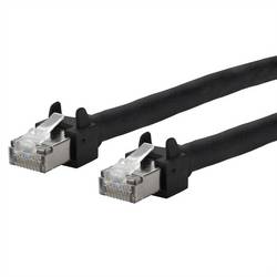 METZ CONNECT Patchkabel 6kV Flex500 Outdoor, schwarz, 3 m 13084F3000-E