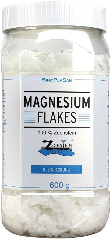 Magnesium Flakes 100% Zechstein Bad 600g