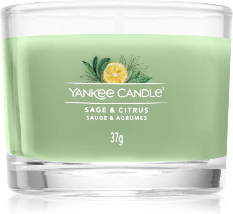 Yankee Candle Sage & Citrus votive candle Signature 37 g