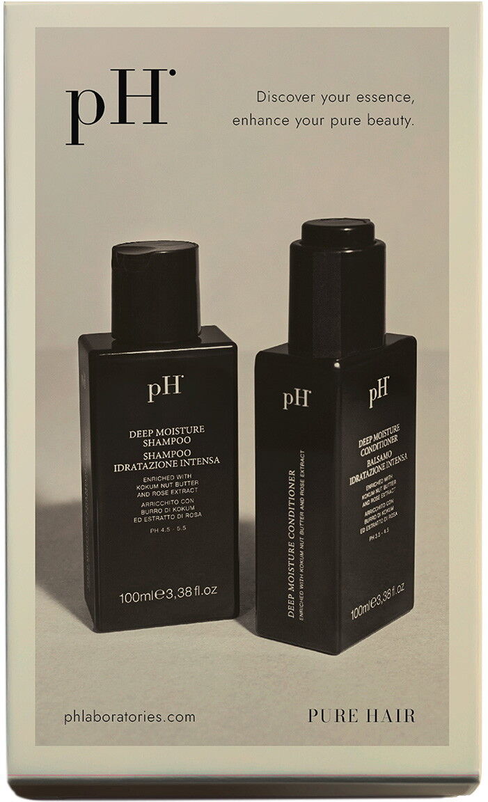 200ml pH Deep Moisture Travel Kit (Shampoo 100ml + Conditioner 100ml)