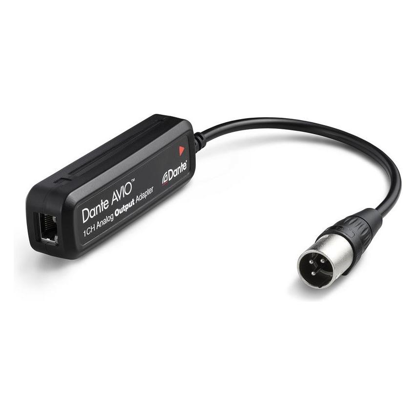 Audinate Dante Avio Analog Output Adapter, Mono (ADP-DAO-0X1)