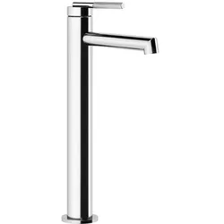 Gessi Ingranaggio Waschtisch-Einhebelmischer, hohe Version, ohne Ablaufgarnitur, Ausladung 128mm, 63504187, Farbe: Bronze Antik