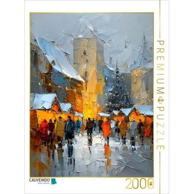 CALVENDO Puzzle Deutschland - idyllischer Weihnachtsmarkt | 2000 Teile Lege-Größe 90x67cm Foto-Puzzle für glückliche Stunden, Sonstige von , Calvendo