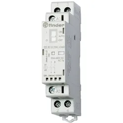 Finder Modular contactor NO/NC 25A 12Vac/dc, Relais