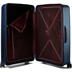 Polestream Paris 4 Rollen Trolley 78 cm, Koffer, Blau