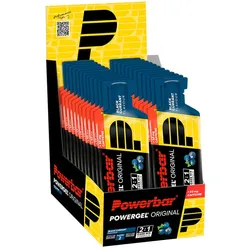 POWERBAR Energiegel Powergel Original Black Currant 41g | 24 Beutel Bo