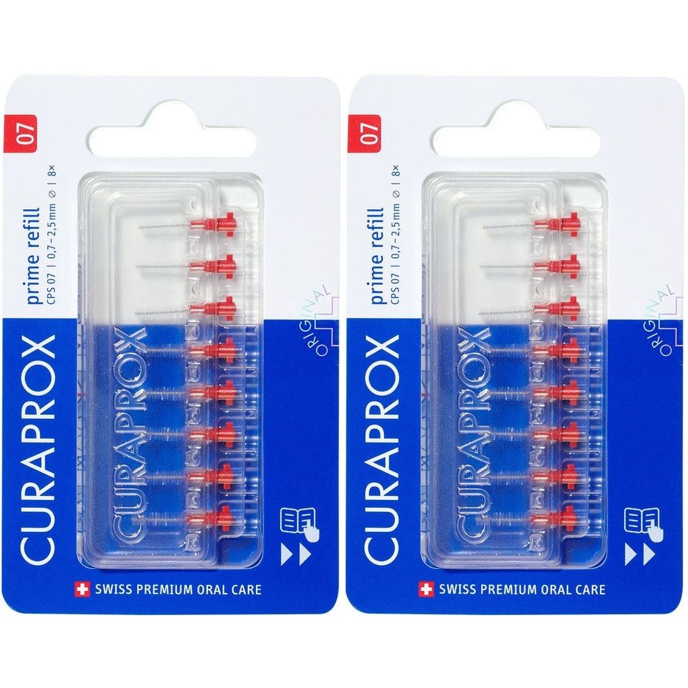 CURAPROx CPS 07 PRI Refill x2 2x8 St Zahnbürste
