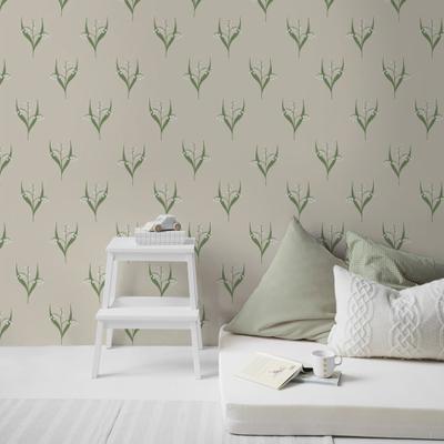 Vliestapete SUPERFRESCO EASY "Lilly Creme 10mx52cm", mehrfarbig, B:0,52m L:10m, Vlies, Tapeten, Lilly creme 1000x52cm