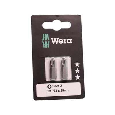 Wera 855/1 Z SB PZ3 POZIDRIV-BITS AUF SB-KARTE 855/1 Z PZ 3 X 25 MM SB