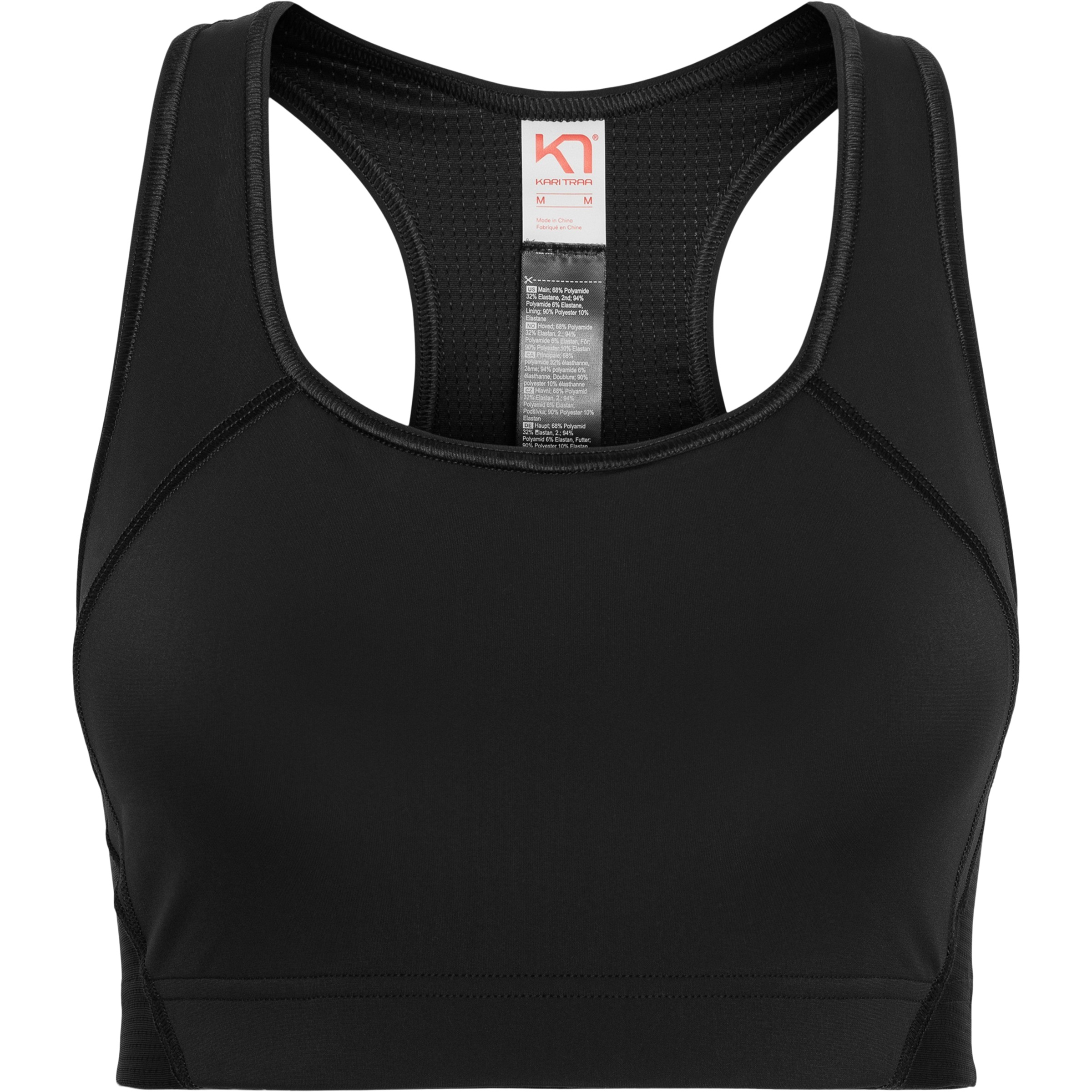 Kari Traa Trud Sport BH Damen Sport-BHs schwarz Größe XS Trekking Hautfreundlich
