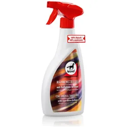 Leovet Mähnenstriegel mit Fellglanz Brillant Spray (Pferd), Tierpflegegerät