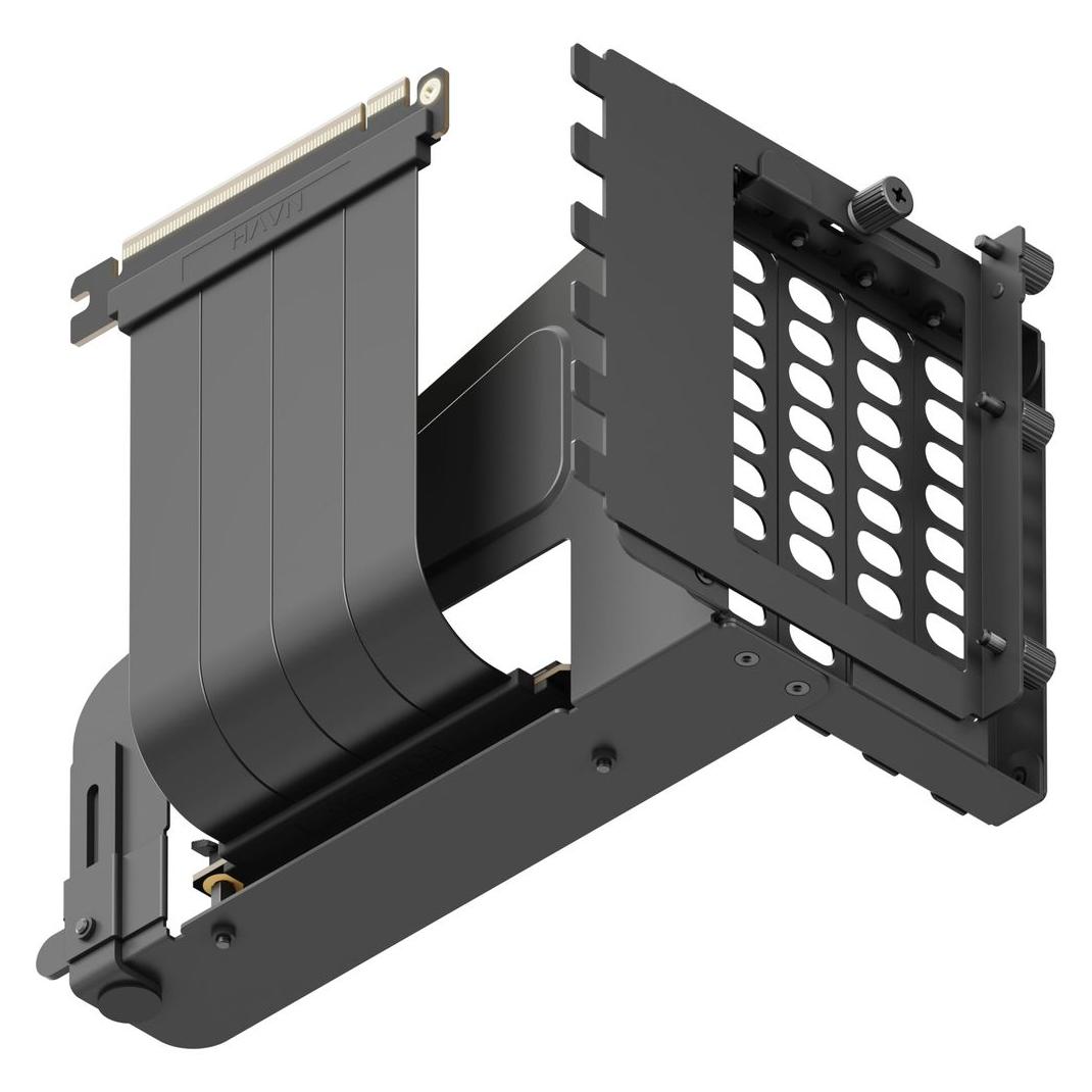 Havn Universal Vertical GPU Kit - schwarz (HVN-AS-UVGPK-51)