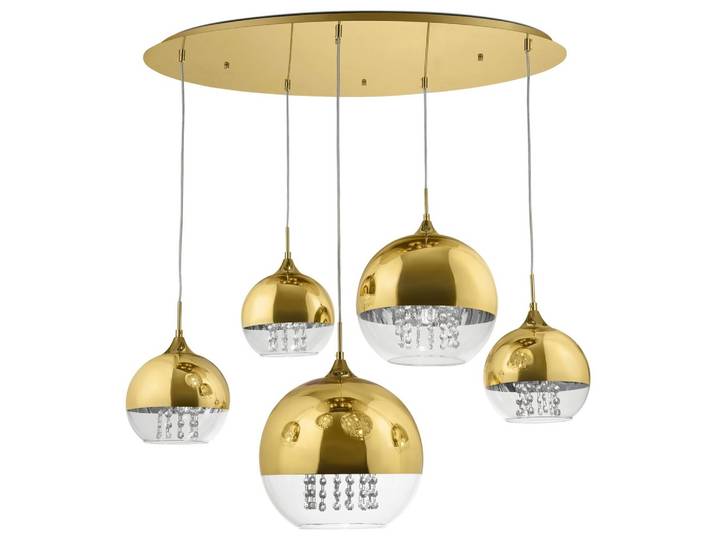 Pendelleuchte Fermi Goldfarben max. 60 Watt