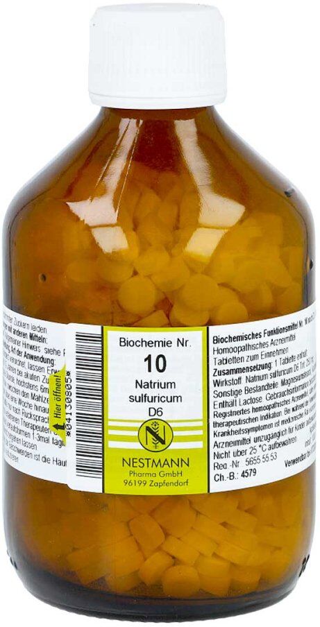 Biochemie 10 Natrium sulfuricum D6 Tabletten