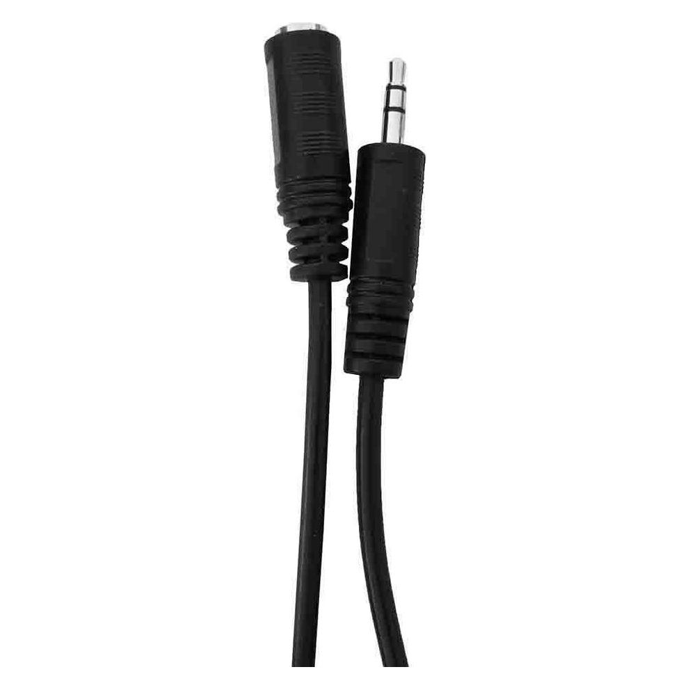 LogiLink 3m smooth cable extension, 3.5mm stereo male jack to 3.5mm stereo female jack edm (3 m, AUX Kabel) (49377481)