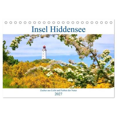 Hiddensee mon amour (Tischkalender 2027 DIN A5 quer), CALVENDO Monatskalender