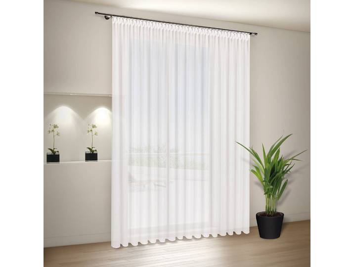 Rideau Marina 450 x 245cm Blanc