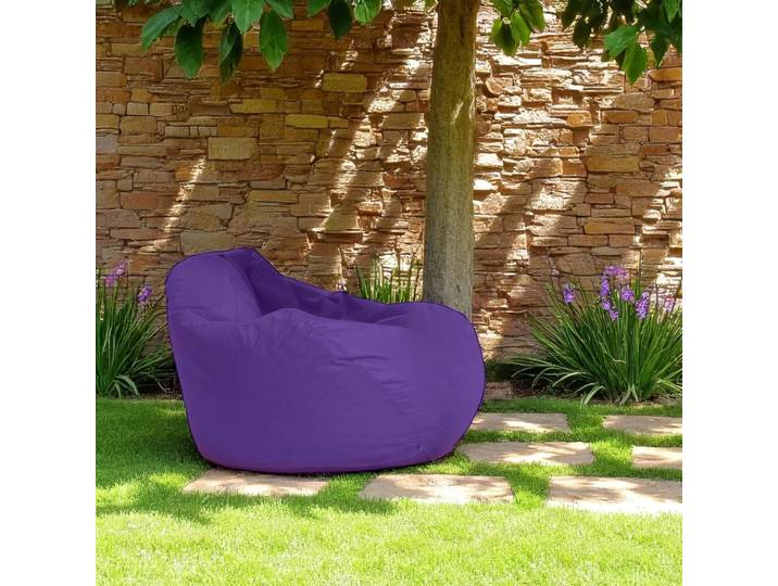 Pouf poire d'extérieur géant imperméable ARTA - Violet