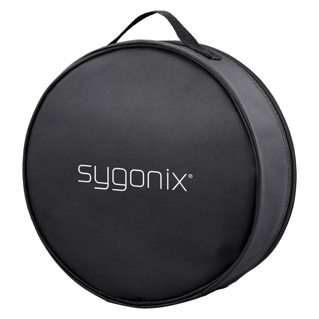 Sygonix SY-6797958 Strom Kabeltasche Schwarz (SY-6797958)