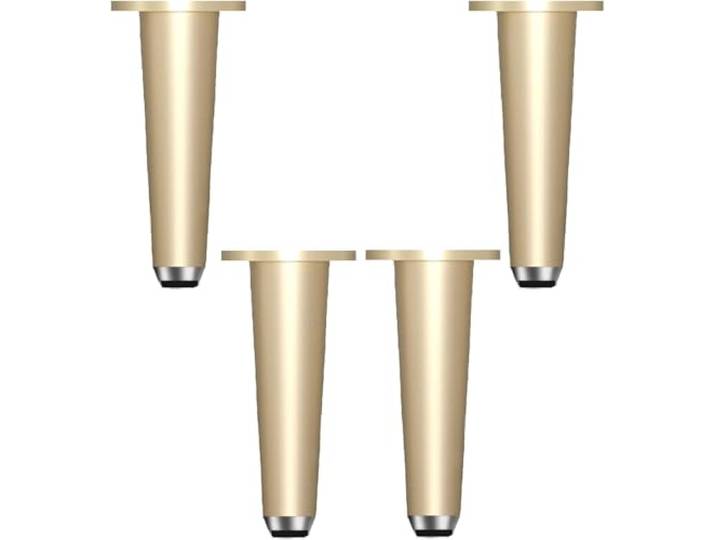 VOPLIVAT Möbelbeine aus Aluminiumlegierung Mehrfarbig, mehrere Größen for Möbel, Sofa, Schrank, Tisch, Stuhl: verstellbare Metallbeine(Copper,310mm/12.2in)