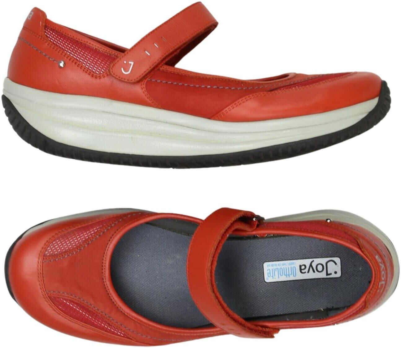Joya Damen Halbschuh, Rot, Gr. EU 41, Leder - Second Hand