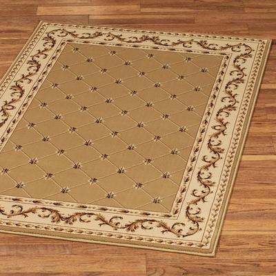 Touch of Class "Augusta Rectangle Rug 5'3"" x 7'6"", 5'3"" x 7'6"", Camel"