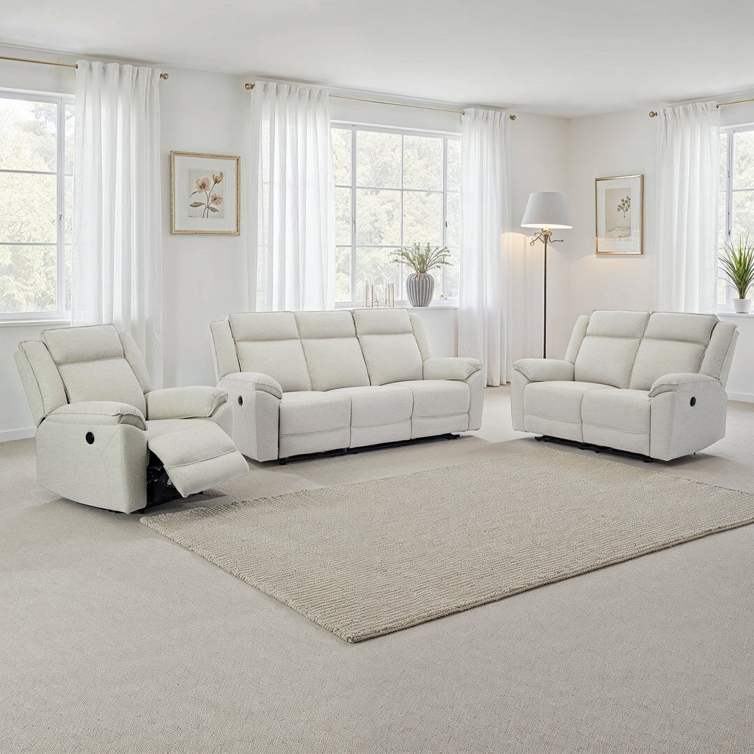 Latitude Run Beola Living Room Set Beige