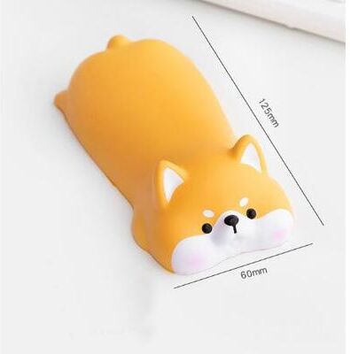 Modern Mode Marketplace Cute Ergonomic Wrist Rest Kawaii Mouse Wrist Support dog